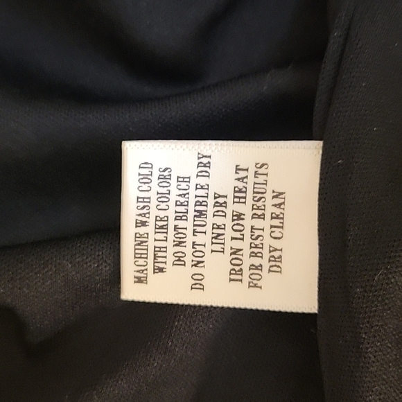 luxe APOTHETIQUE Black Tweed Metallic Faux Wrap Fringe Preppy Mini Skirt - Picture 7 of 7